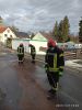 Ölfleck auf Straße